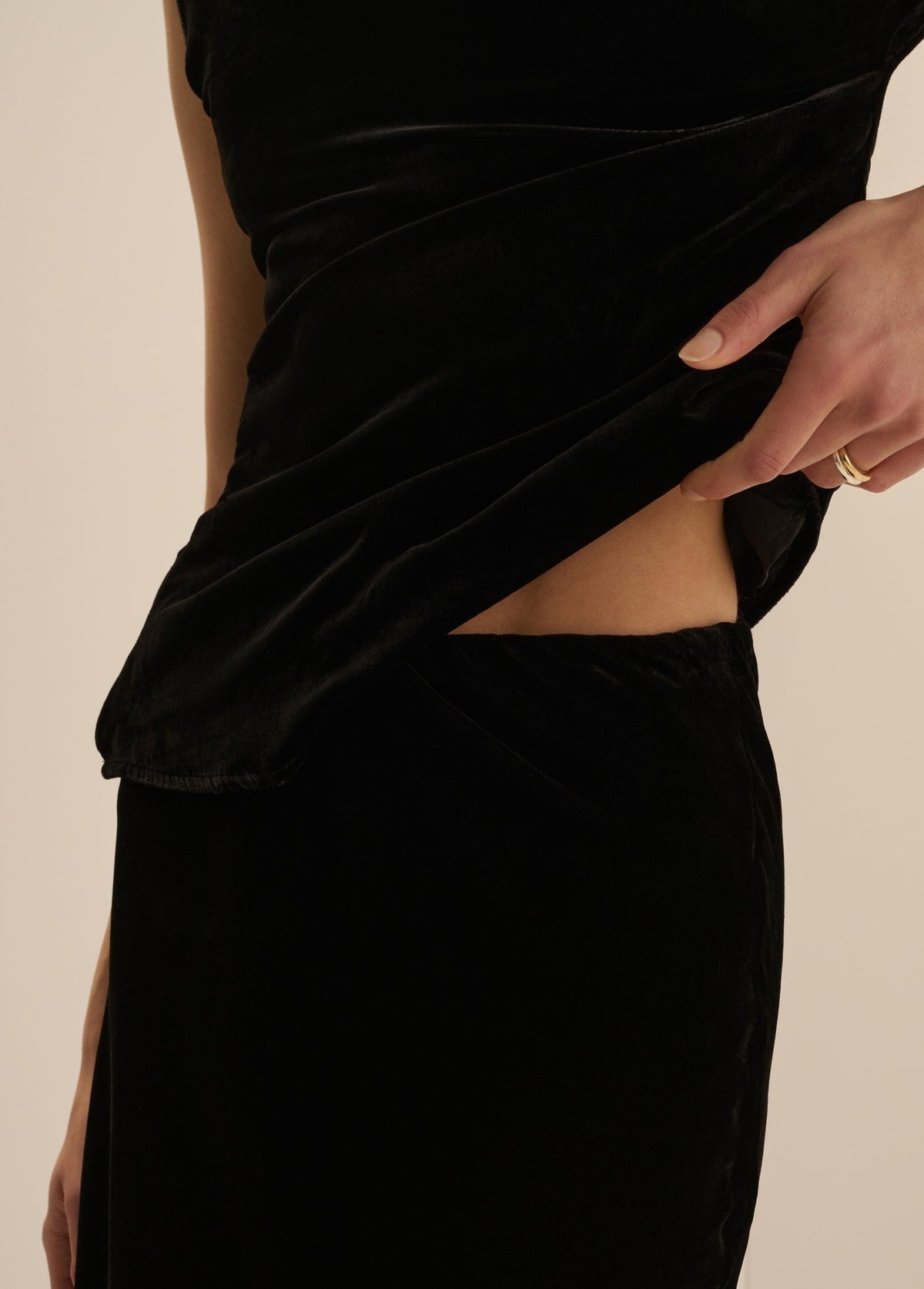 THE VELVET FAVORITE MAXI SKIRT