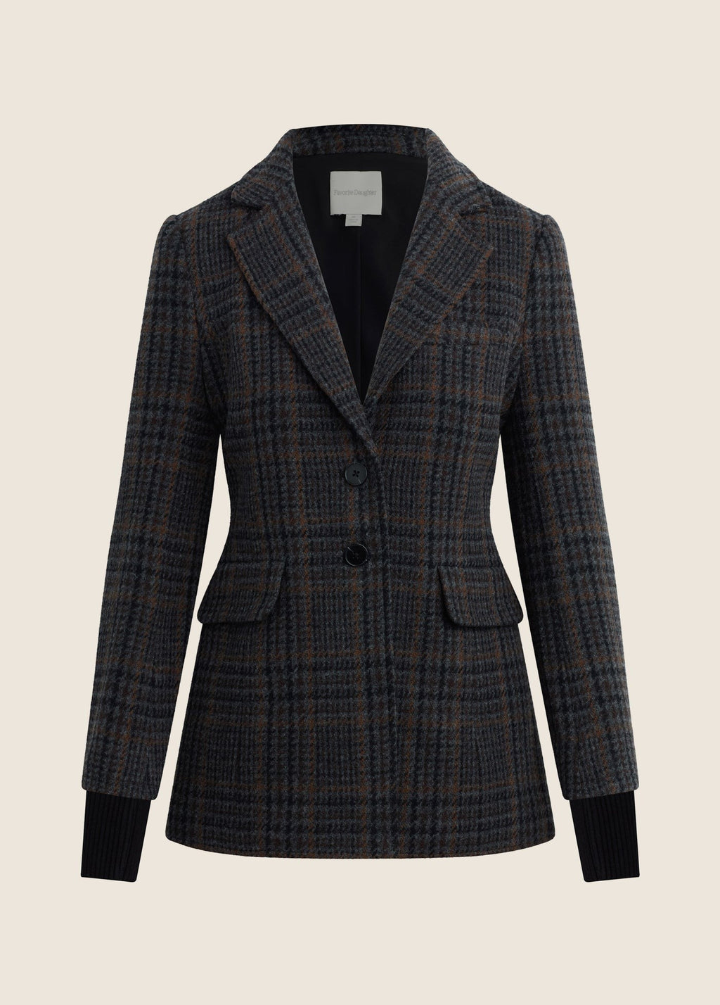 THE PLAID CITY BLAZER