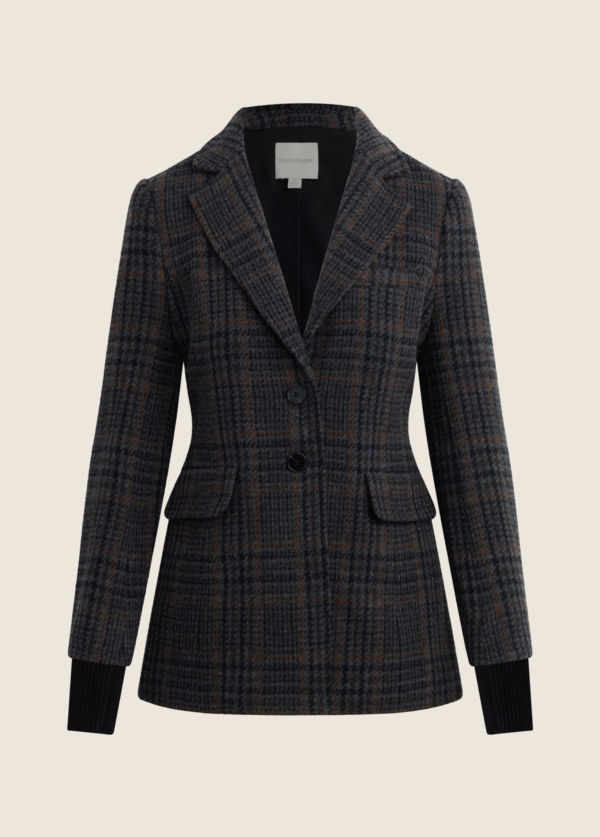 THE PLAID CITY BLAZER