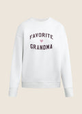 THE FAVORITE GRANDMA SWEATSHIRT
