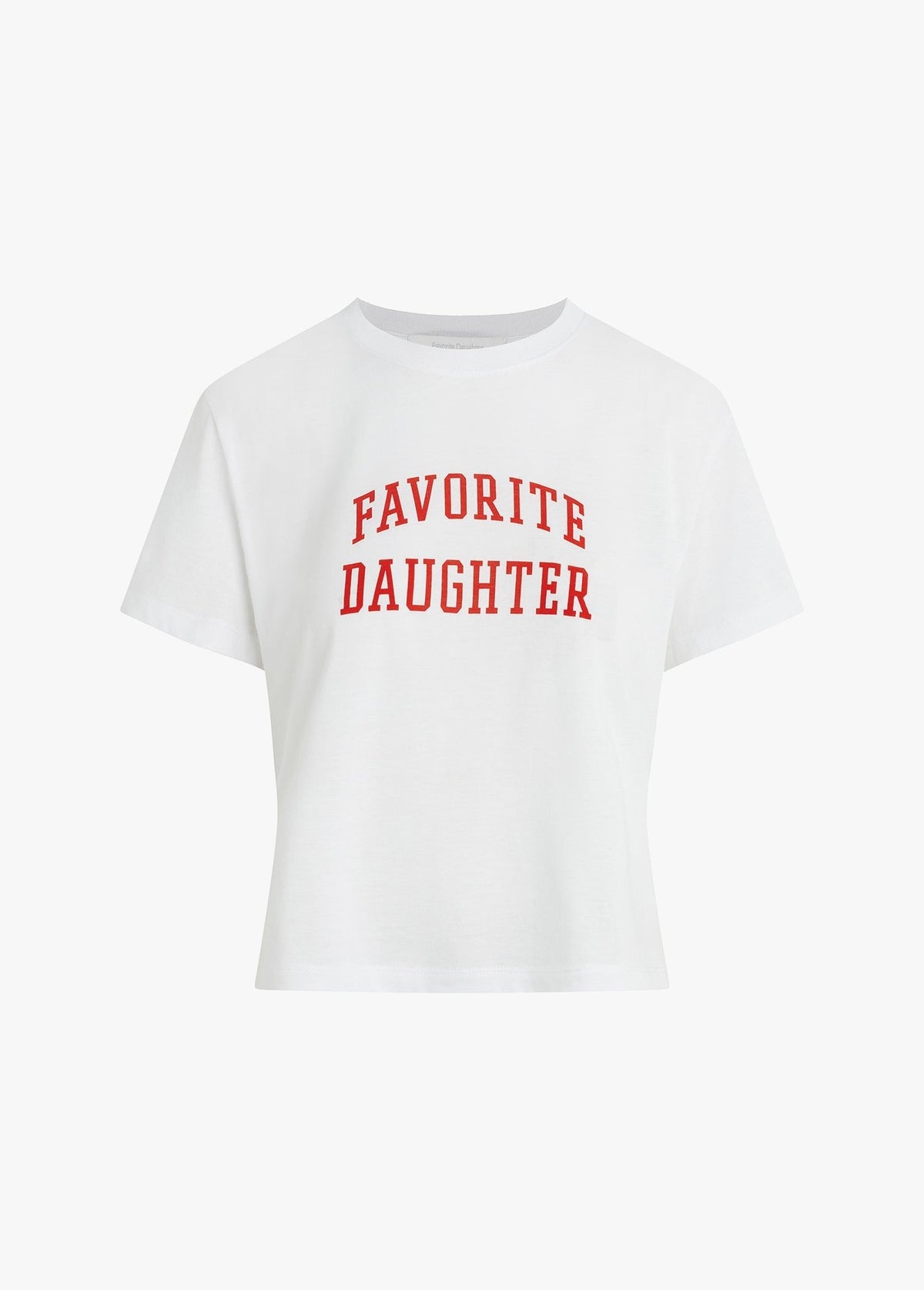 THE CROPPED COLLEGIATE TEE