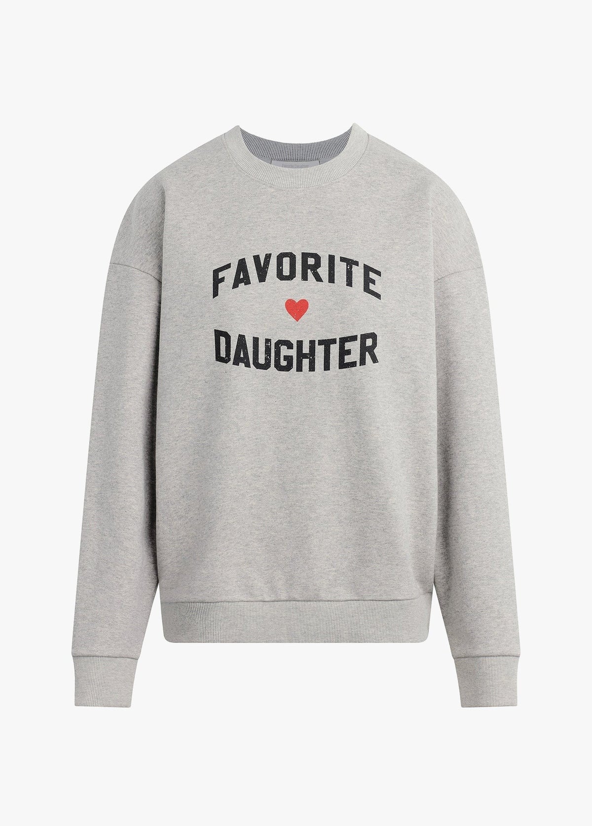 THE FAVORITE DAUGHTER HEART LOGO SWEATSHIRT