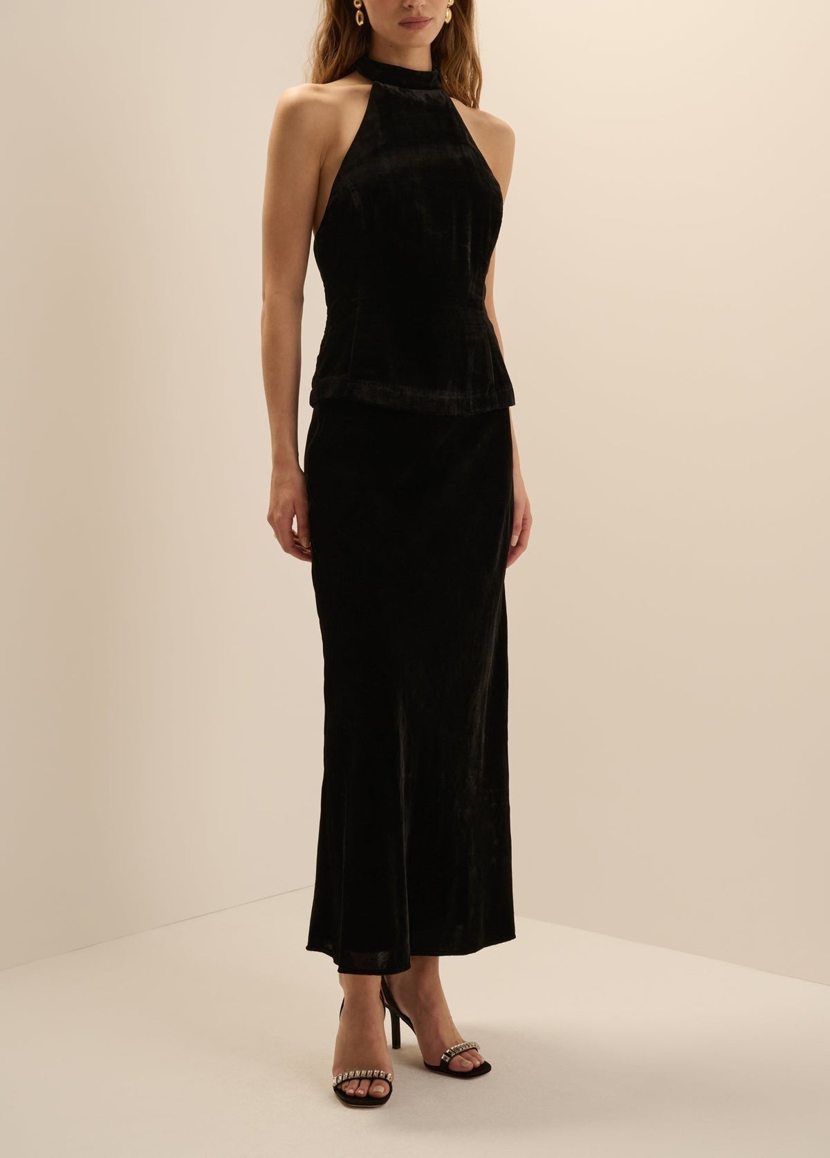 THE VELVET FAVORITE MAXI SKIRT