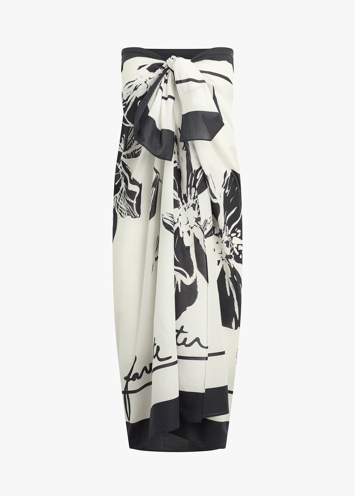 THE VINTAGE FLORAL PAREO