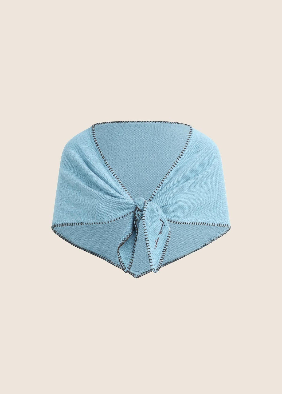 THE STITCHED TRIANGLE SCARF
