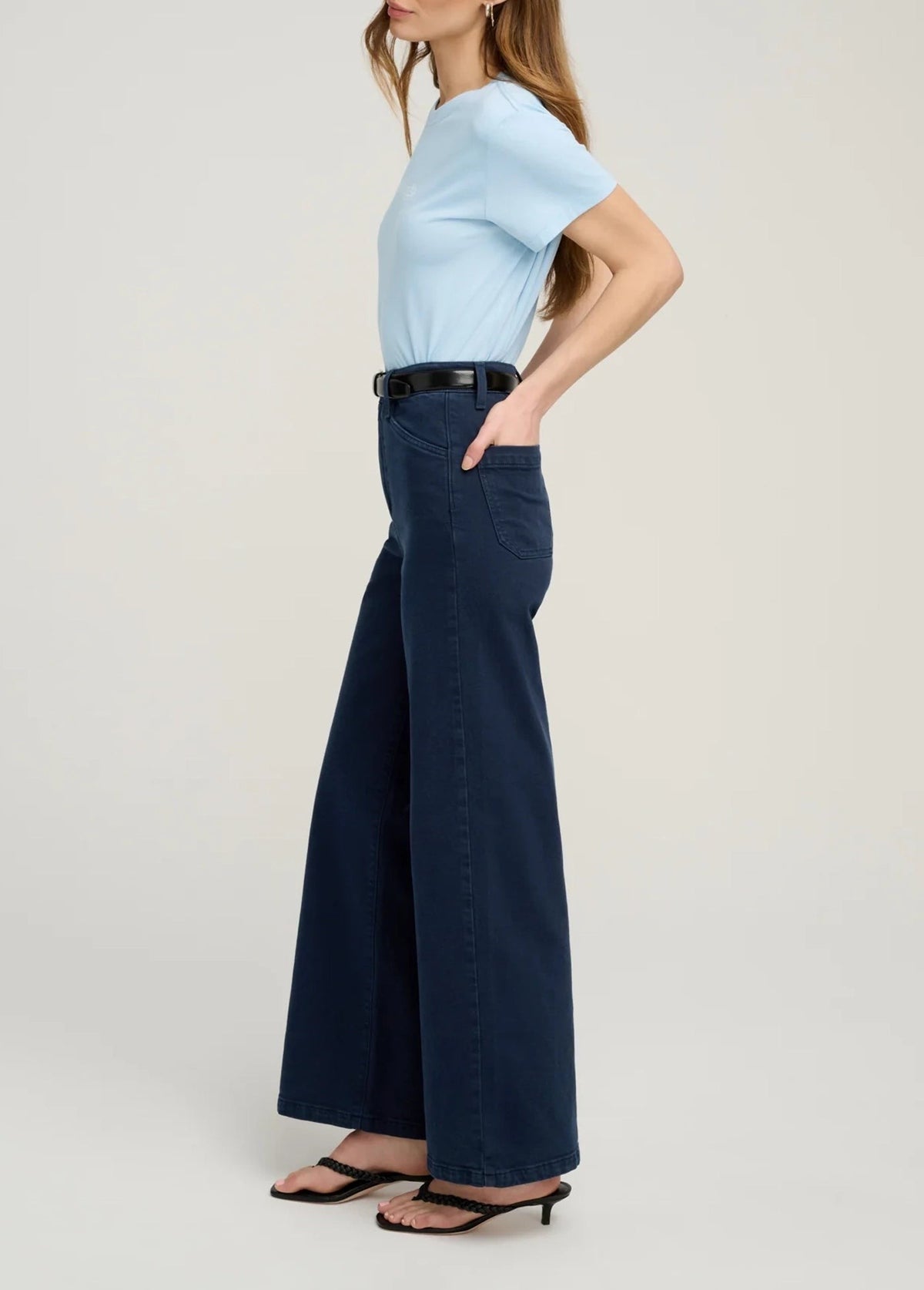 THE MISCHA SUPER HIGH RISE WIDE LEG ANKLE