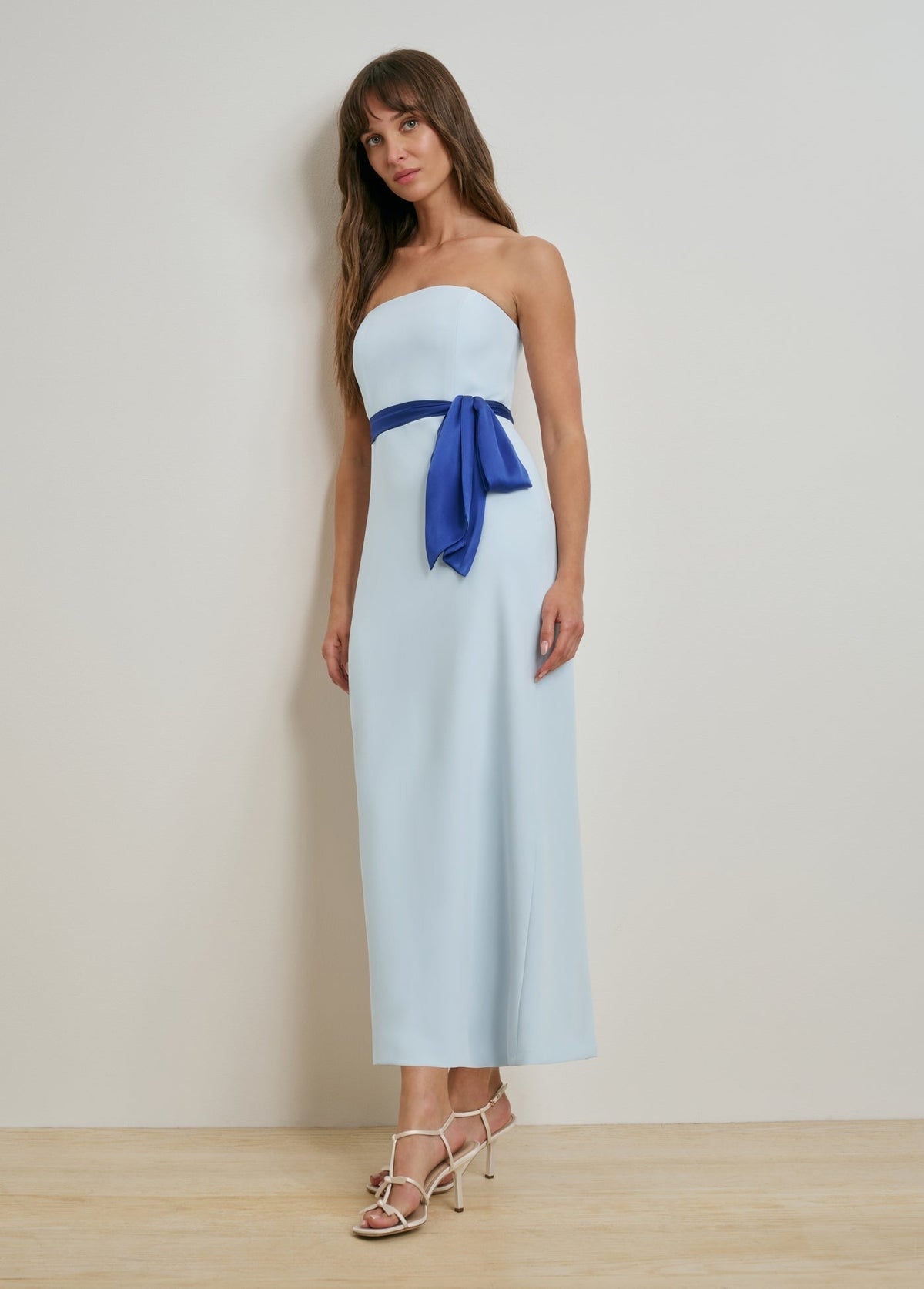THE LONG WILLOW DRESS WITH SASH
