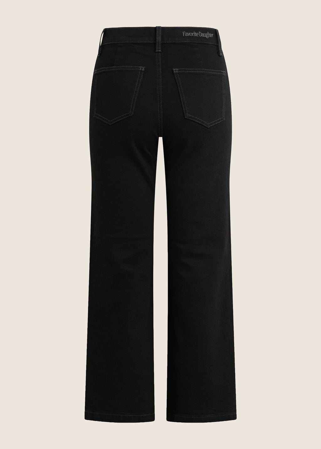 THE RUBY MID RISE WIDE LEG STRAIGHT