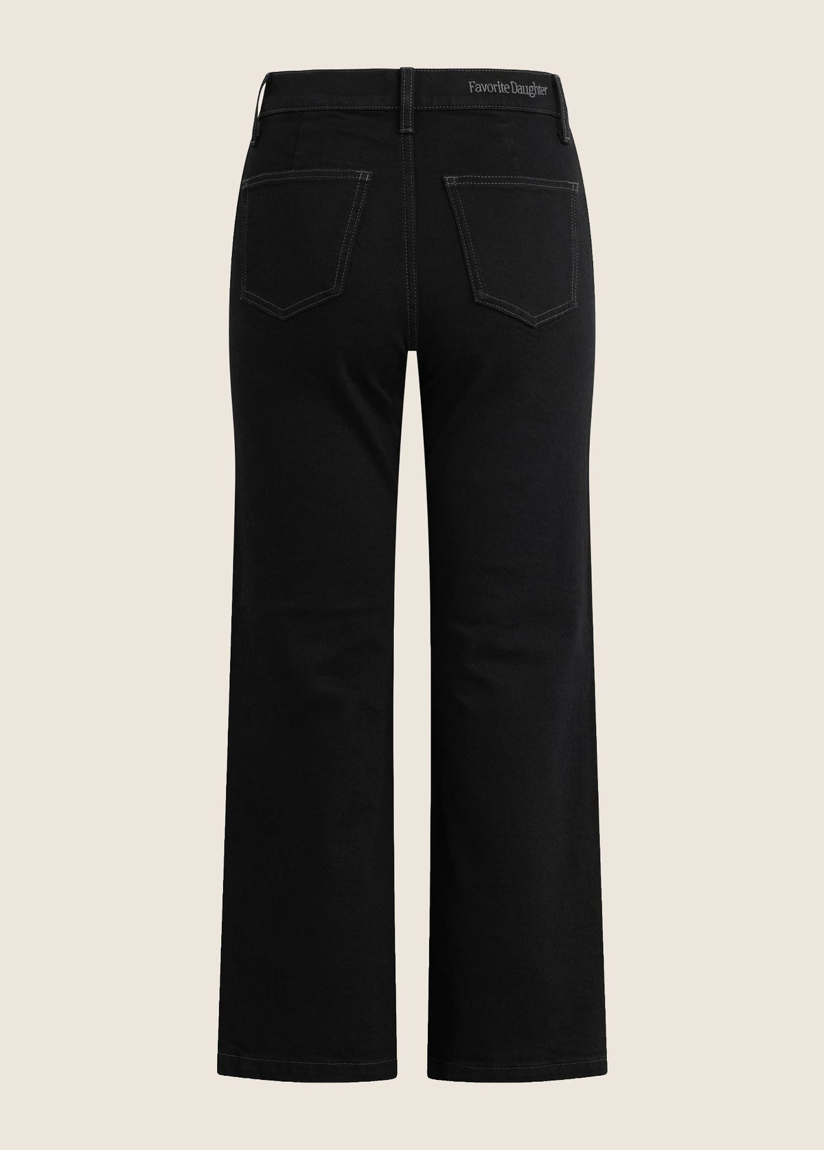 THE RUBY MID RISE WIDE LEG STRAIGHT