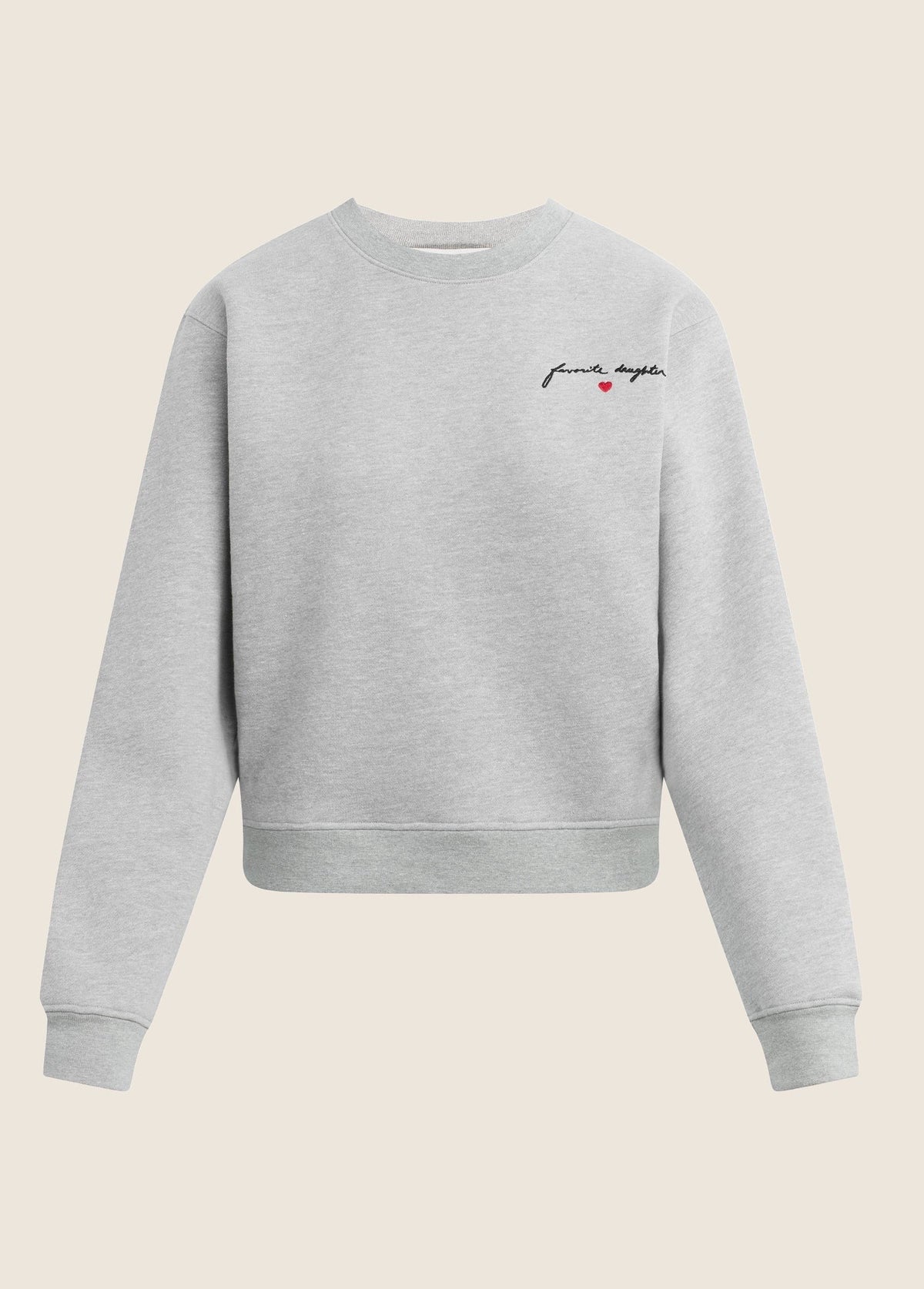 THE CROPPED SIGNATURE SWEATSHIRT