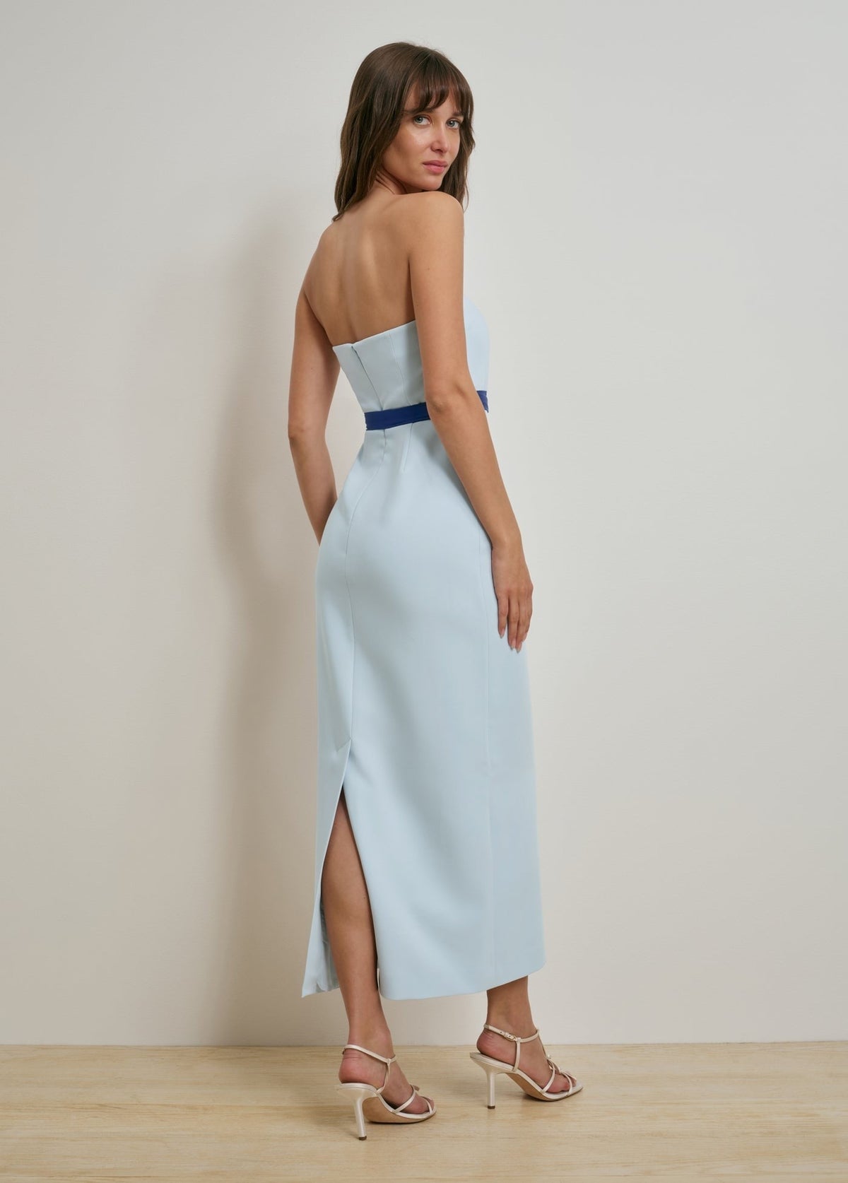 THE LONG WILLOW DRESS WITH SASH