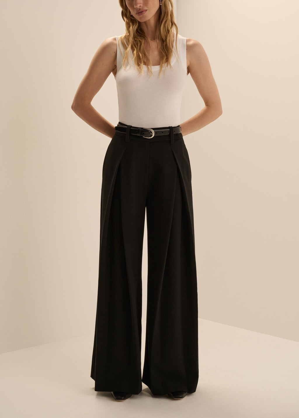 THE PETITE PLEATS FOR DAYS PANT