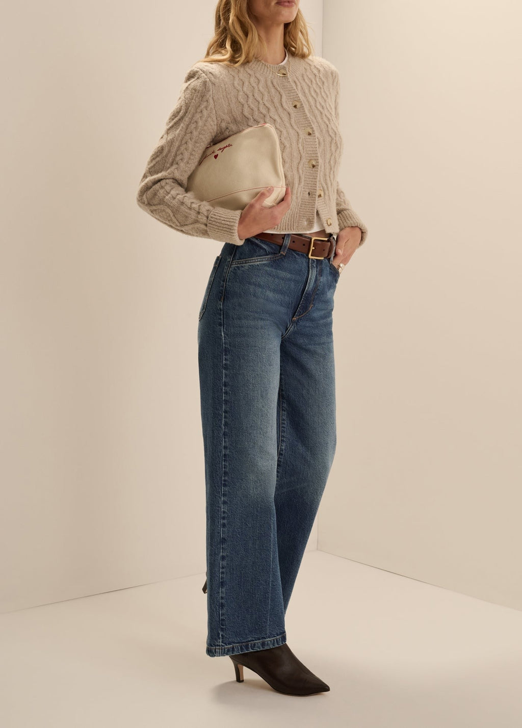 THE SHORTIE MISCHA SUPER HIGH RISE WIDE LEG