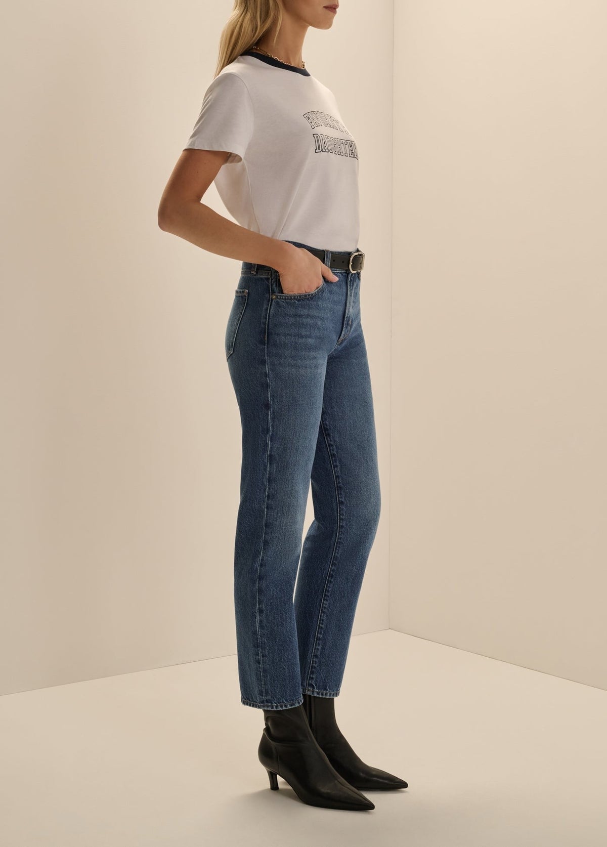 THE CROPPED FAVORITE RINGER TEE