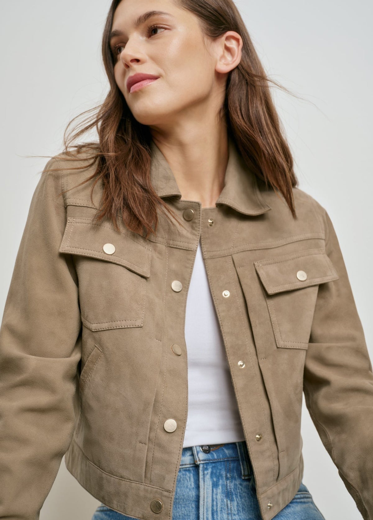 THE SUEDE DAKOTA JACKET