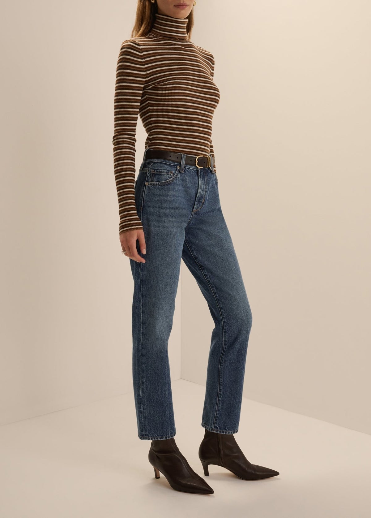 THE DOT MID RISE STRAIGHT ANKLE