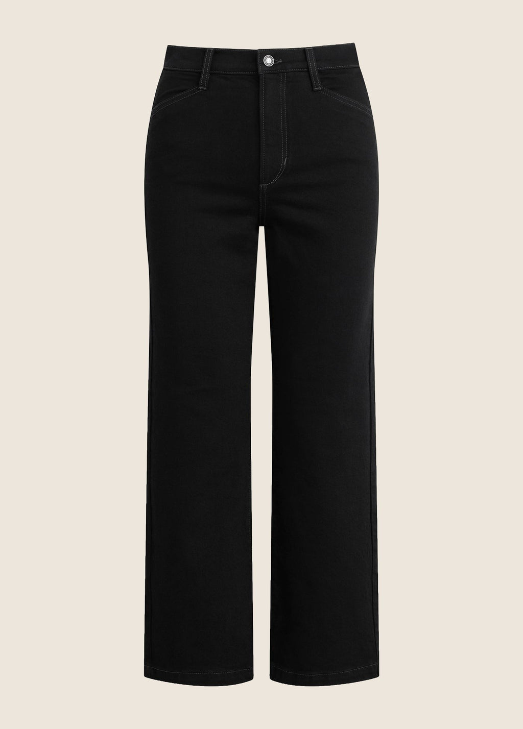THE RUBY MID RISE WIDE LEG STRAIGHT