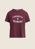THE FAVORITE GRANDMA HEART TEE