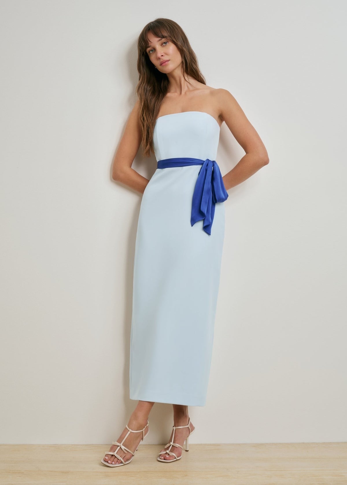 THE LONG WILLOW DRESS WITH SASH