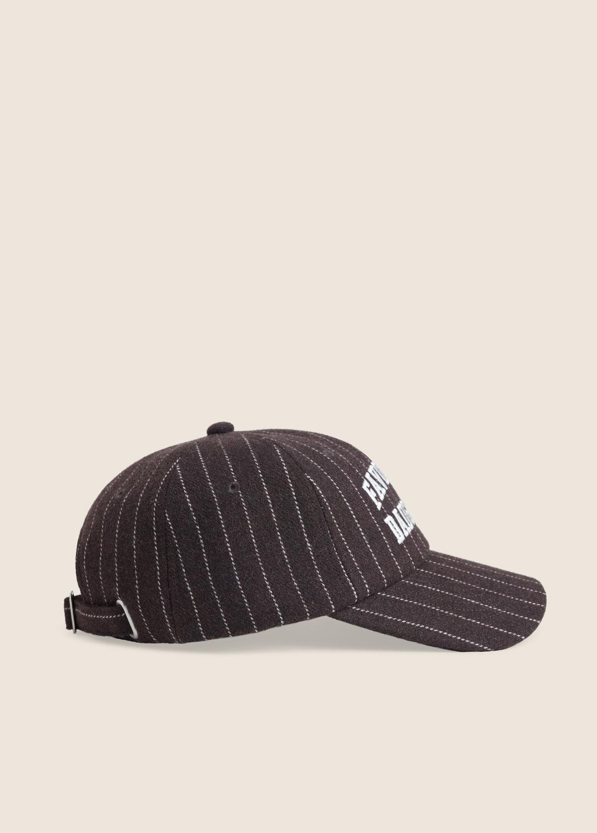 THE WOOL STRIPE BASEBALL HAT